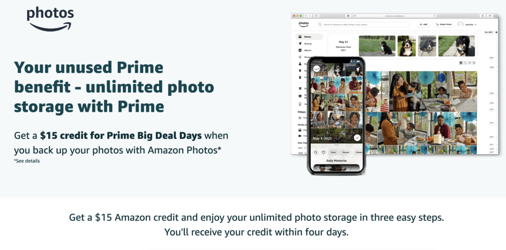 Amazon Prime: Get  Off  Amazon Credit score whenever you Backup your Images with Amazon Images